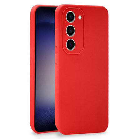 Pikkme red Soft Silicone phone cover for Samsung S23 Plus 5G