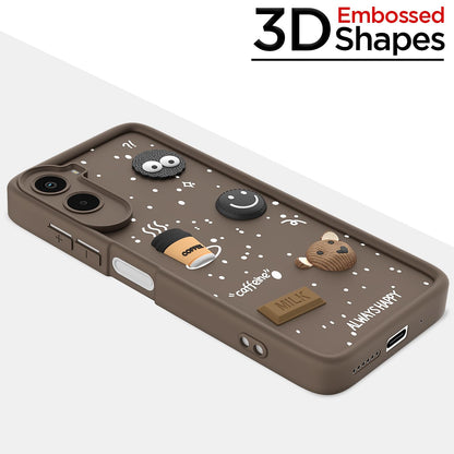 Brown Bear Coffee mobile back cover for Poco M7 Plus 5G – Pikkme – photo 3
