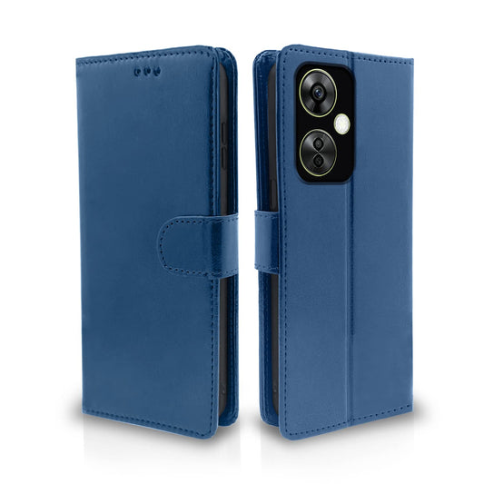 Pikkme OnePlus Nord Ce 3 Lite 5G Vintage Flip Cover | Blue