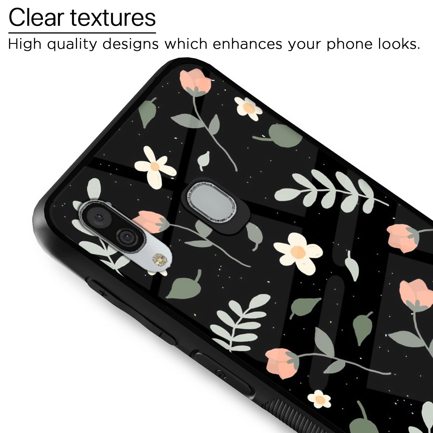 Samsung A20/A30/M10s Flower mobile cover by Pikkme – photo 4