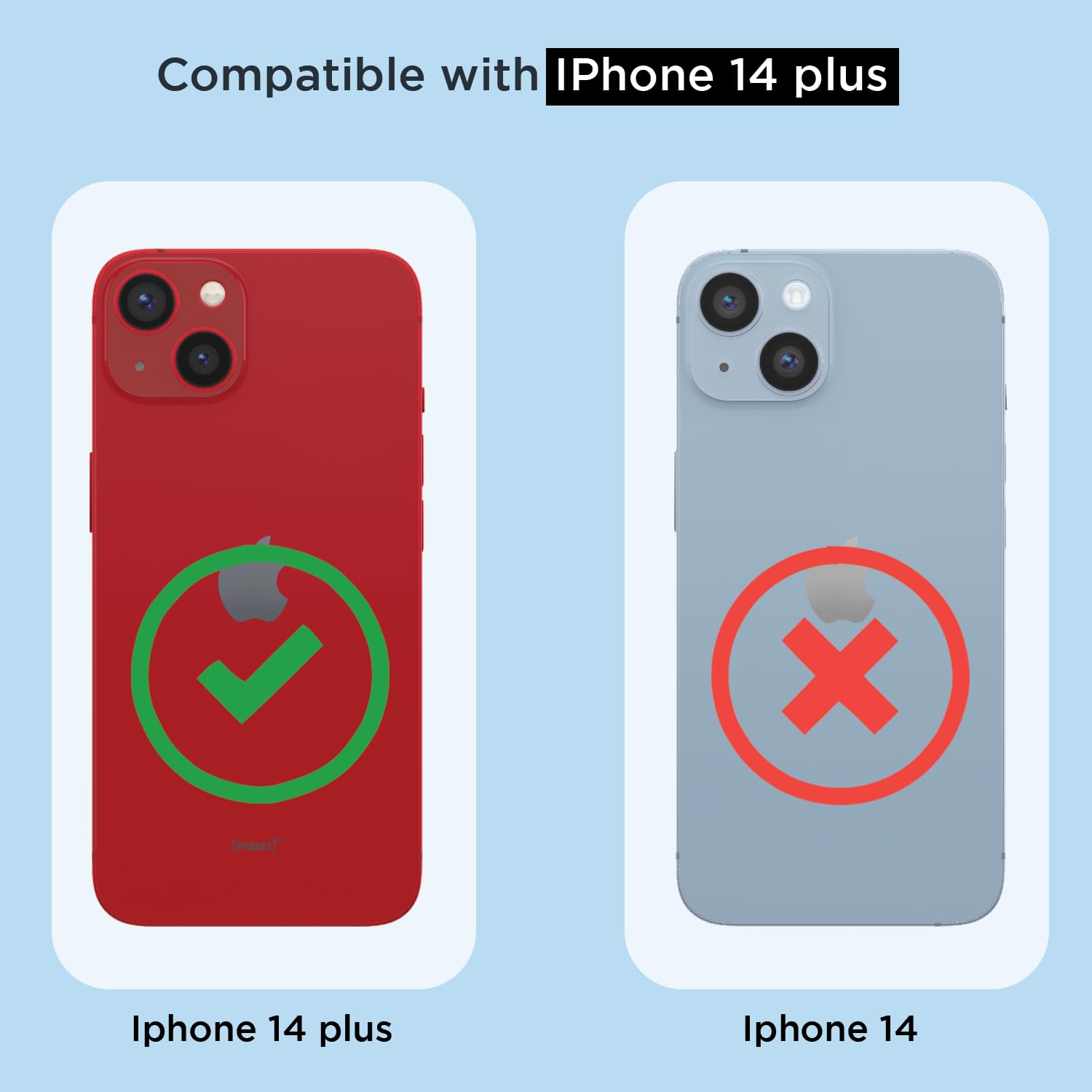Pikkme iPhone 14 Plus MagSafe transparent mag-safe back cover – photo 4