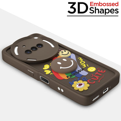 Pikkme brown mobile cover for Nothing Phone 3a 5G – photo 3