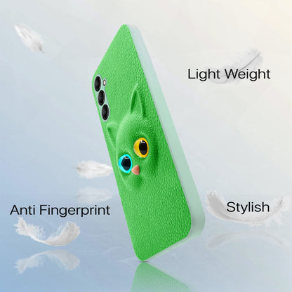 Pikkme Samsung A14 5G Cat green back cover – photo 5