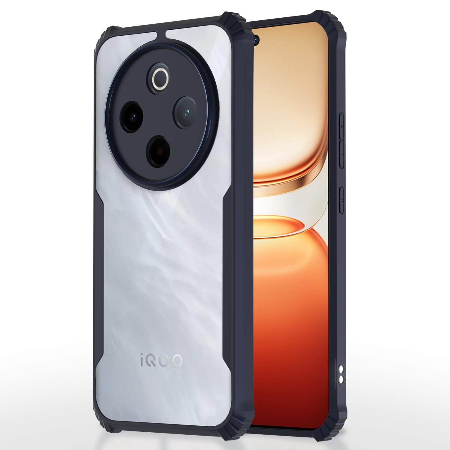 Pikkme Vivo T4 5G / iQoo Z10 5G Eagle Back Cover (Blue)