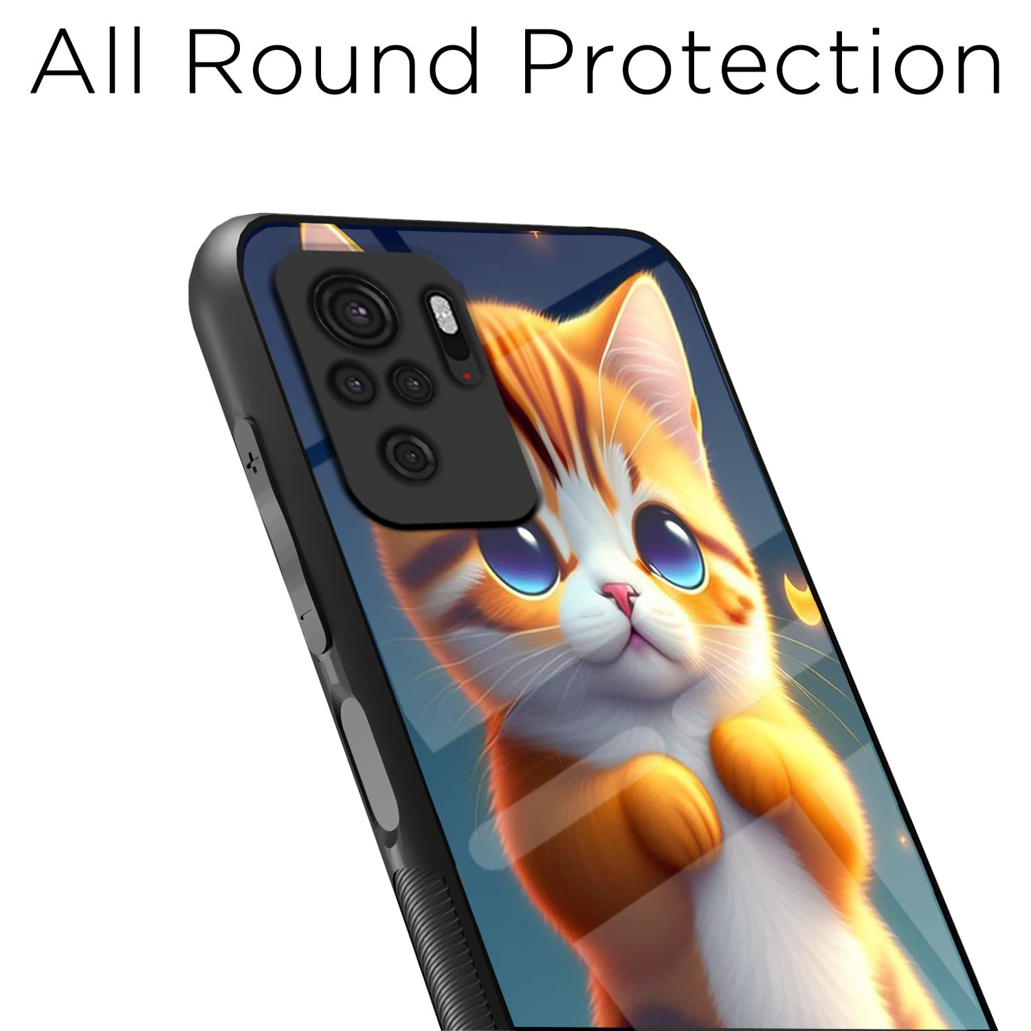 Redmi Note 10/Note 10s Cat phone cover by Pikkme – photo 7