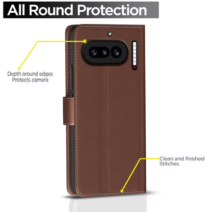 Pikkme Nothing Phone 4a 5G Wallet tan wallet flip cover – photo 4