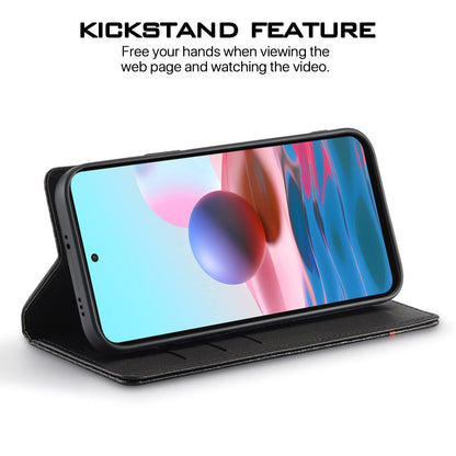 Pikkme Redmi Note 10/Note 10s Wallet black mobile flip cover – photo 5