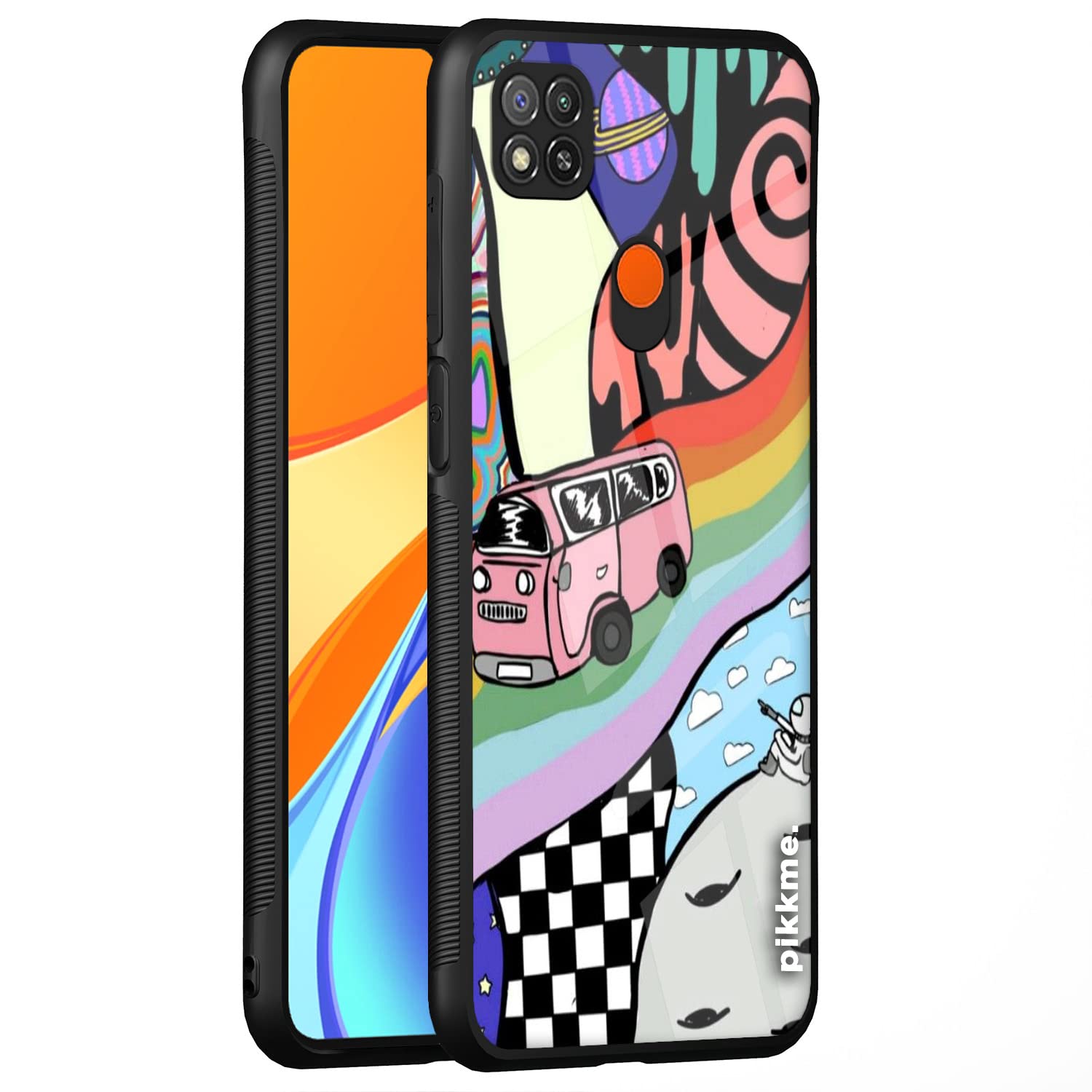 Pikkme Redmi 10A/9, Poco C31 Hybrid phone cover