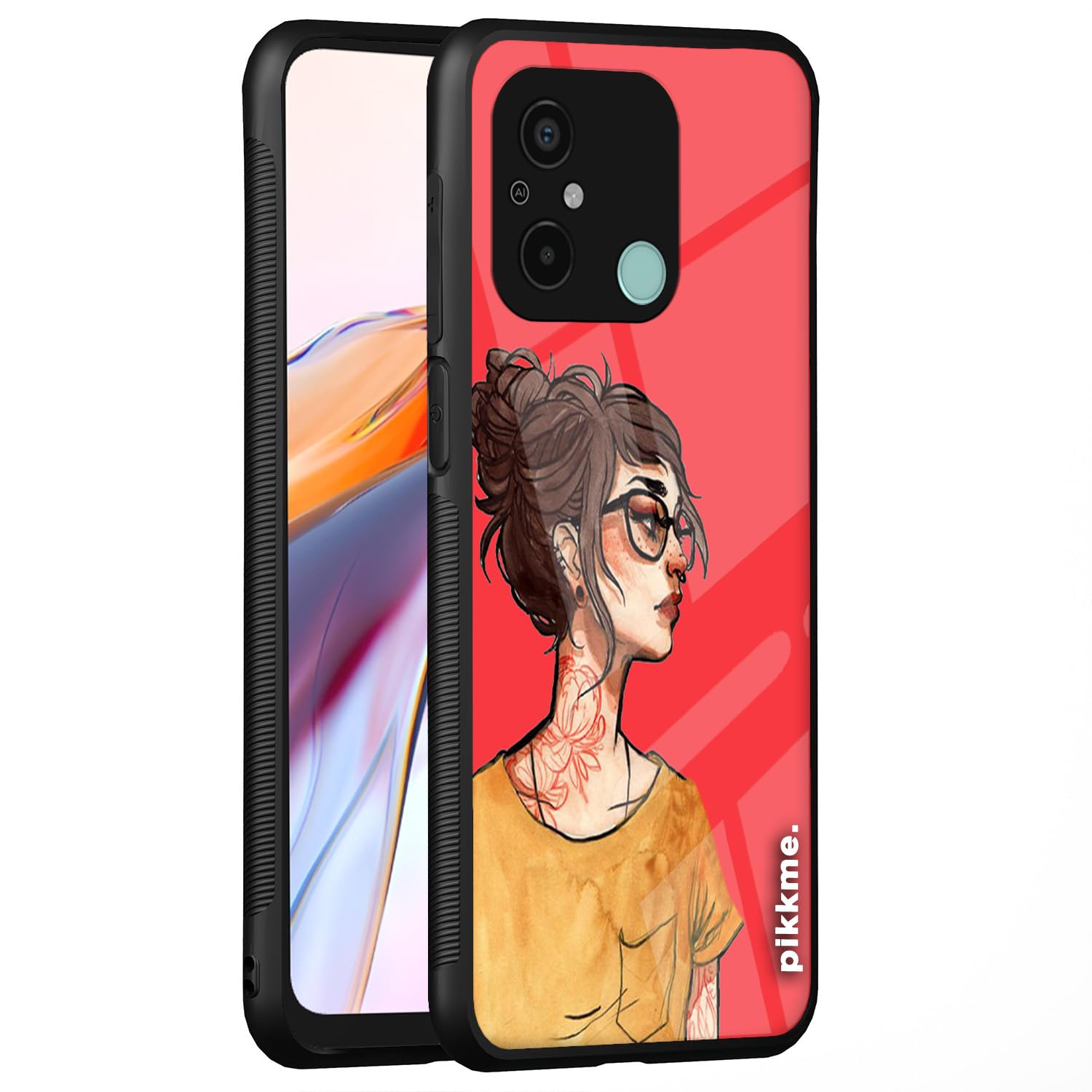 Pikkme Redmi 12C/Poco C55 mobile back cover