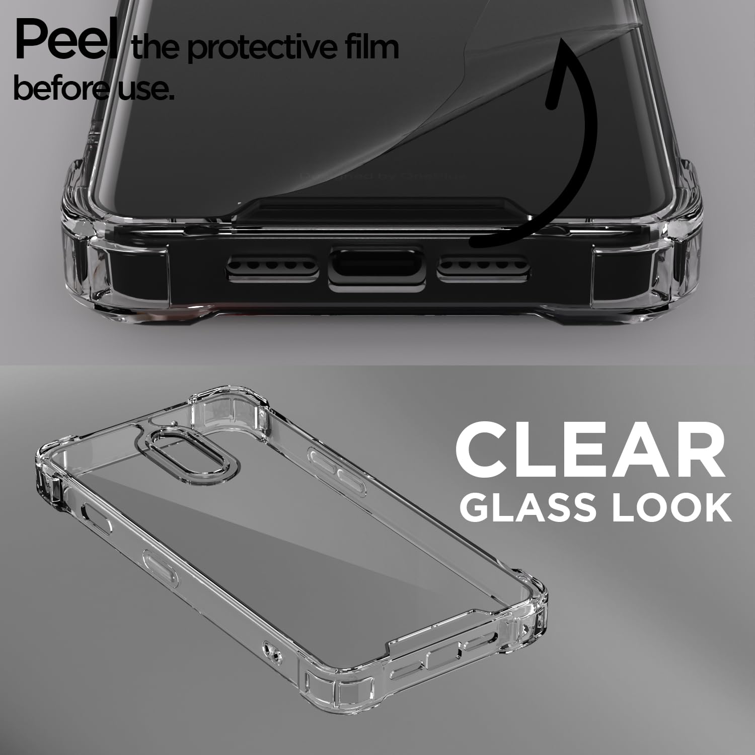 OnePlus 6T/7 back cover in transparent by Pikkme – photo 3