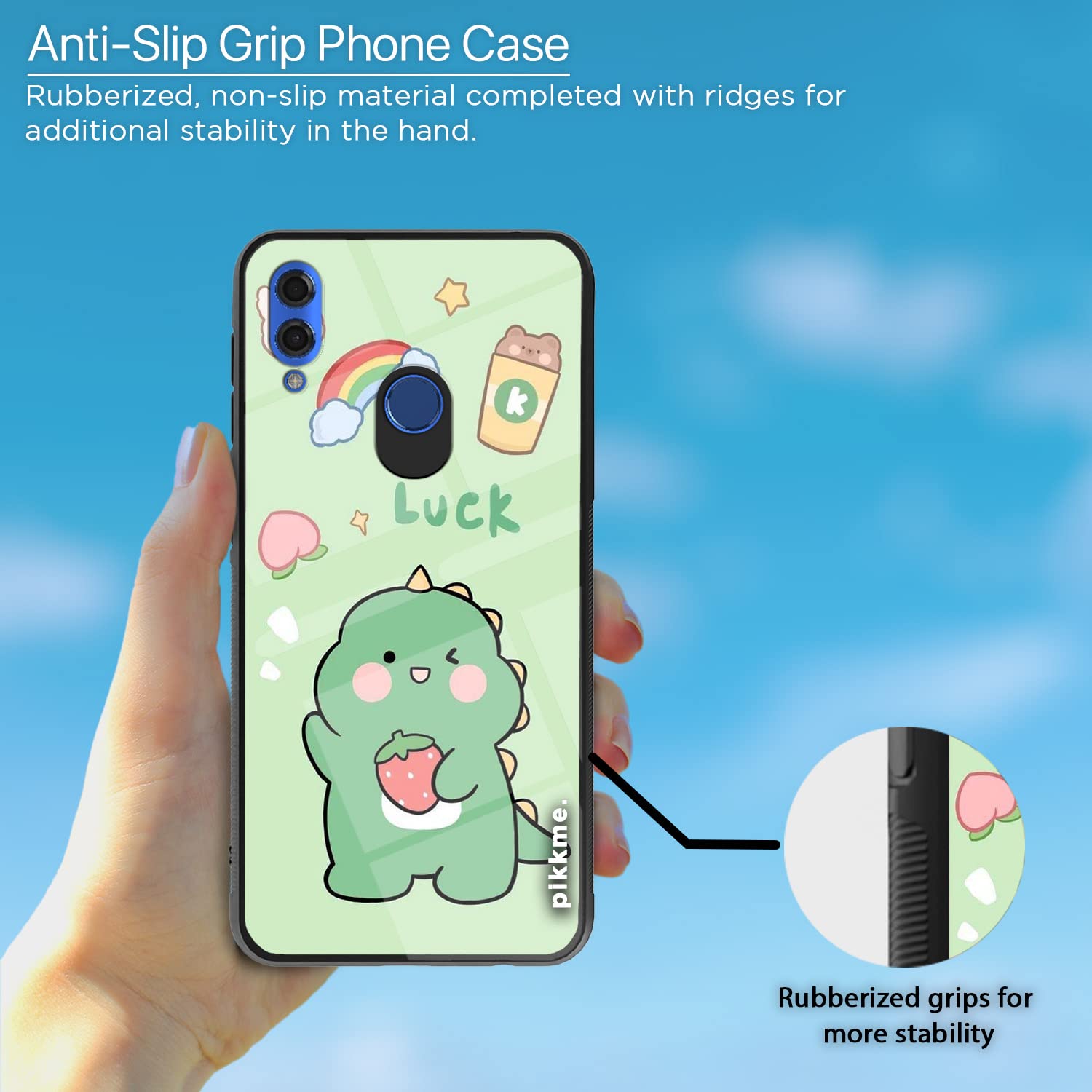 Pikkme Honor 10 Lite Hybrid mobile back cover – photo 5