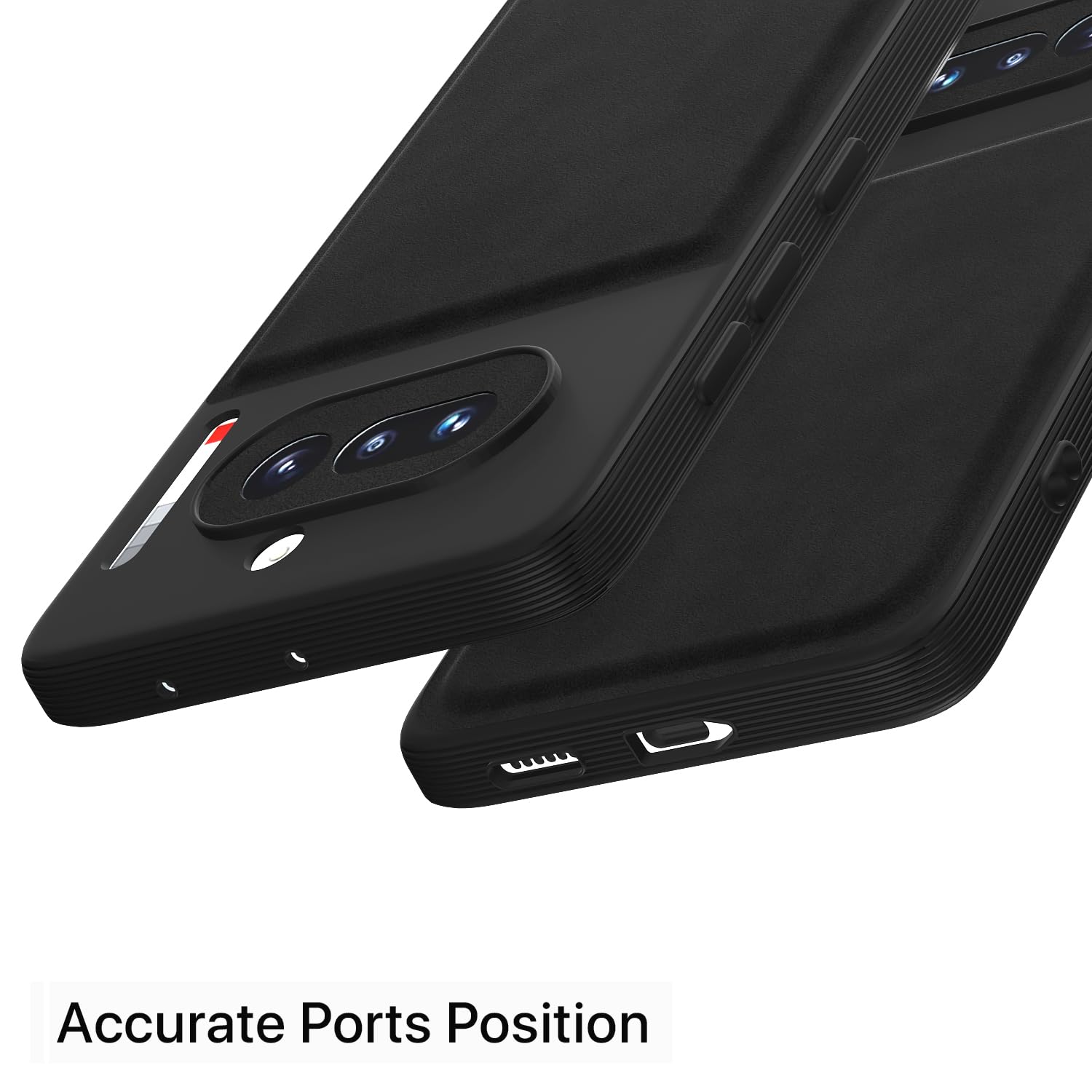 Black Leather mobile cover for Nothing Phone 4a 5G – Pikkme – photo 4