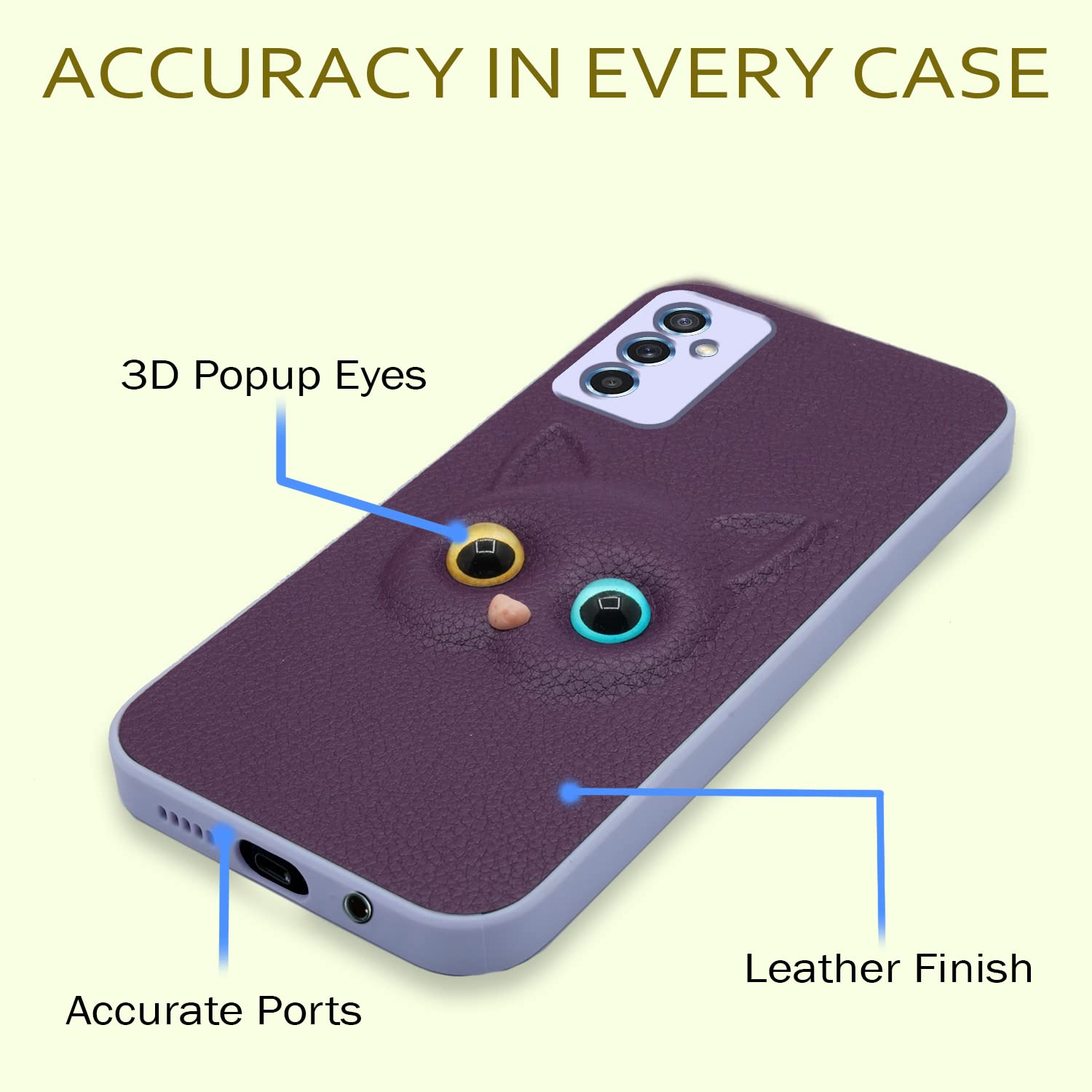 Pikkme purple mobile cover for Samsung M52 5G – photo 6