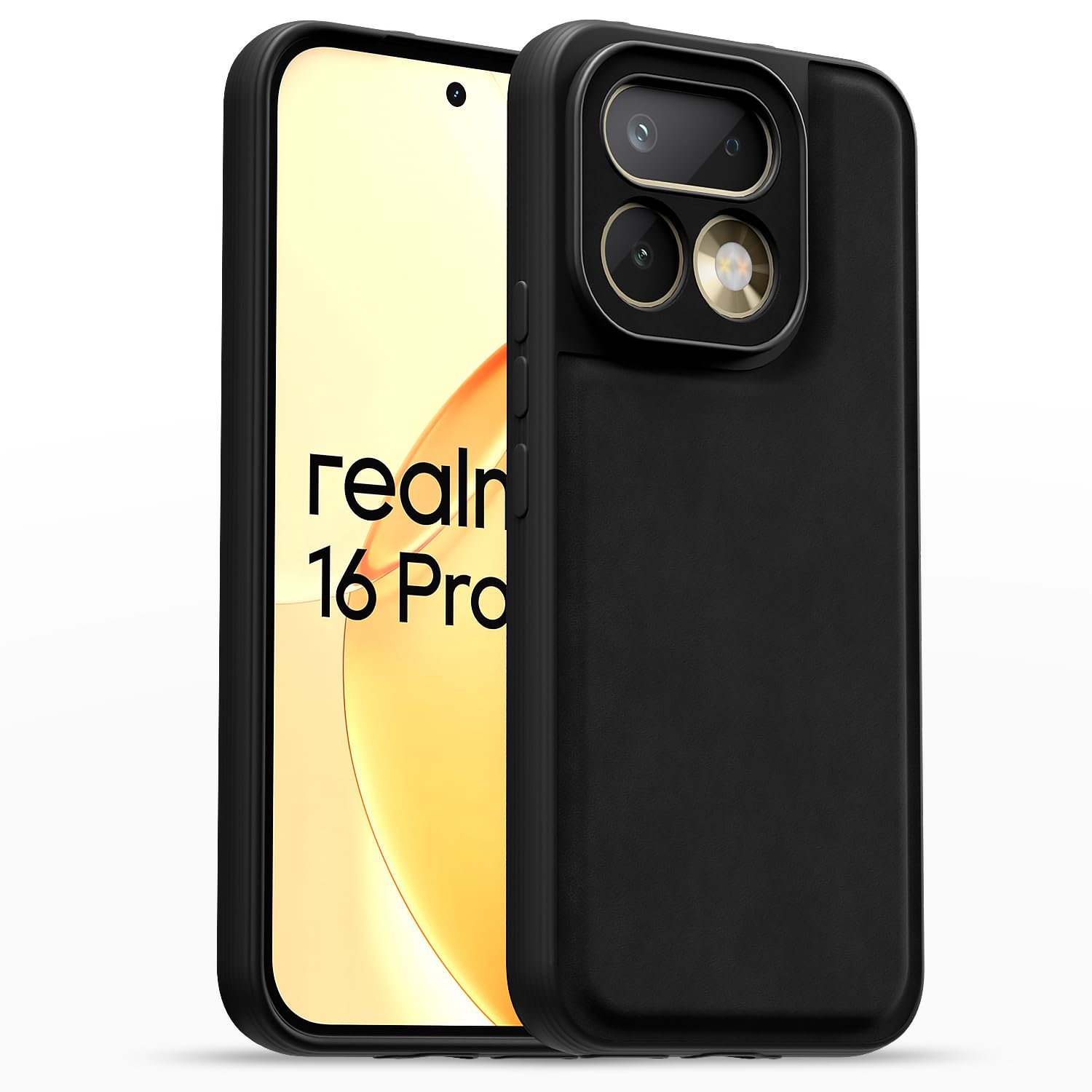 Pikkme Realme 16 Pro 5G black mobile cover