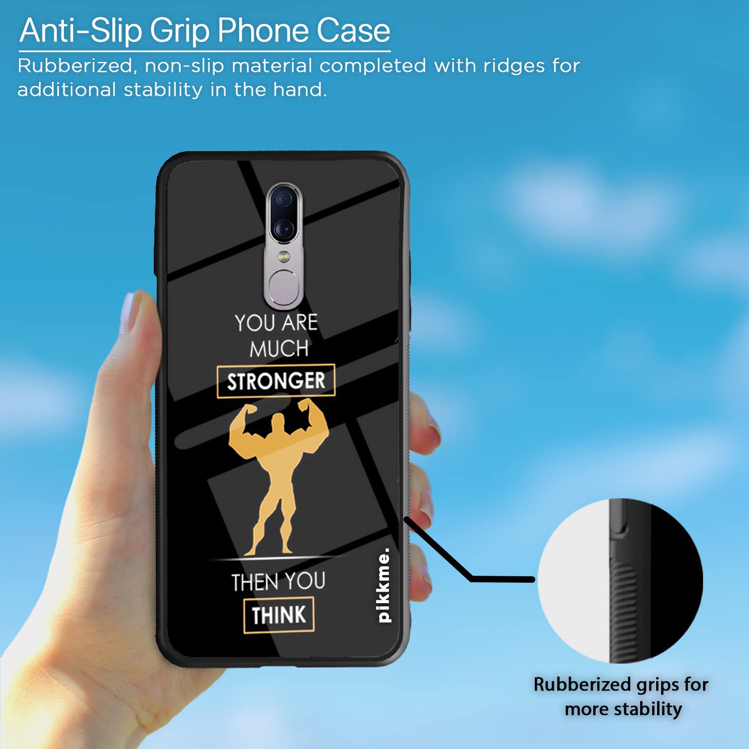 Pikkme Oppo F11 Hybrid mobile cover – photo 5