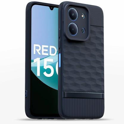 Pikkme blue Silicone phone cover for Redmi 15C 5G