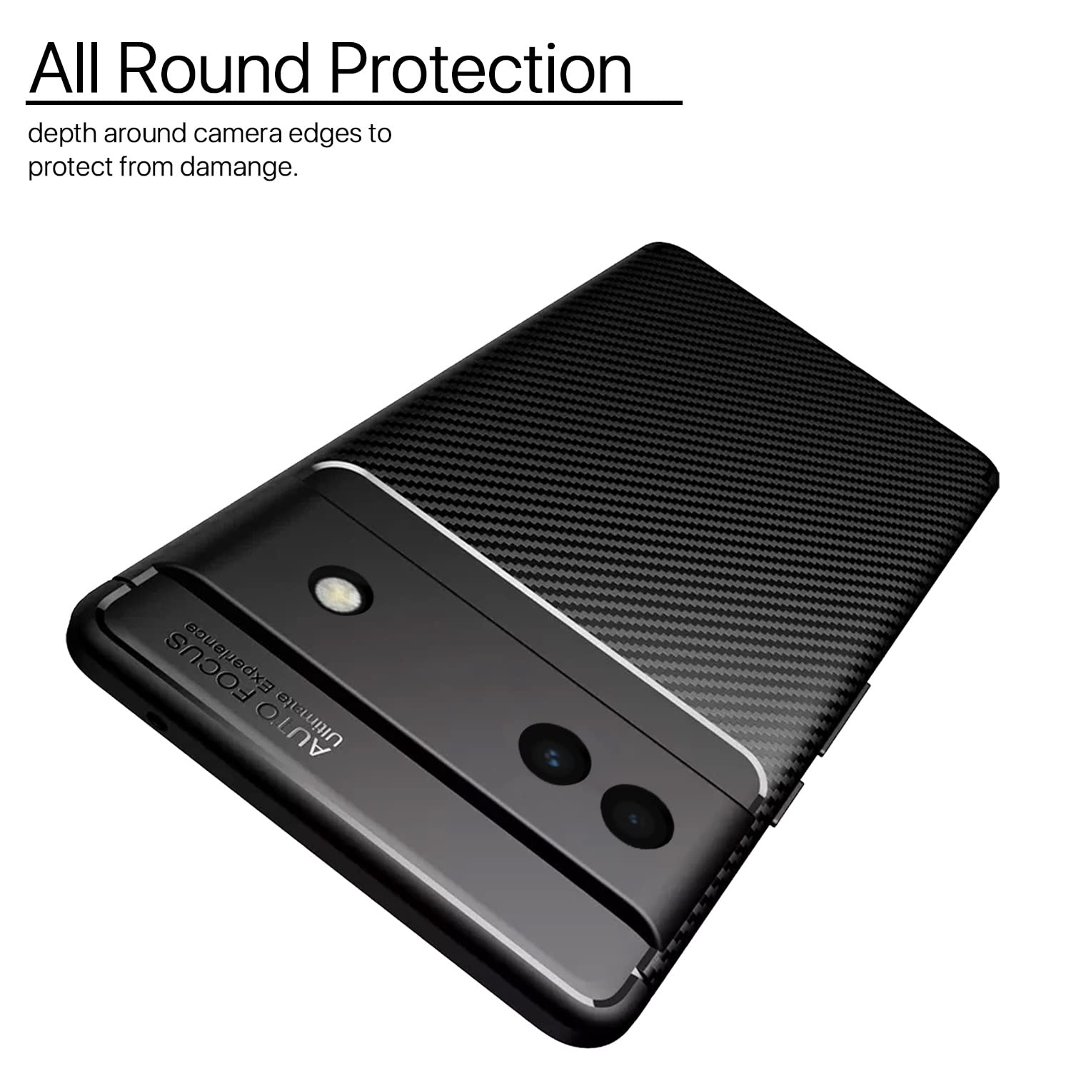 Pikkme Google Pixel 6A Carbon black back cover – photo 3