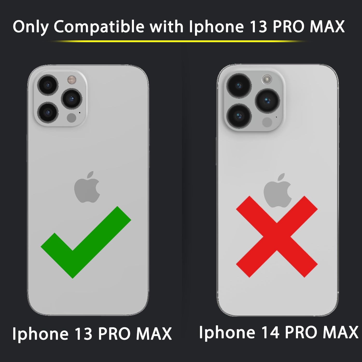 Pikkme iPhone 13 Pro Max Gold Electroplated Premium Leather Chrome Back Cover (Black)
