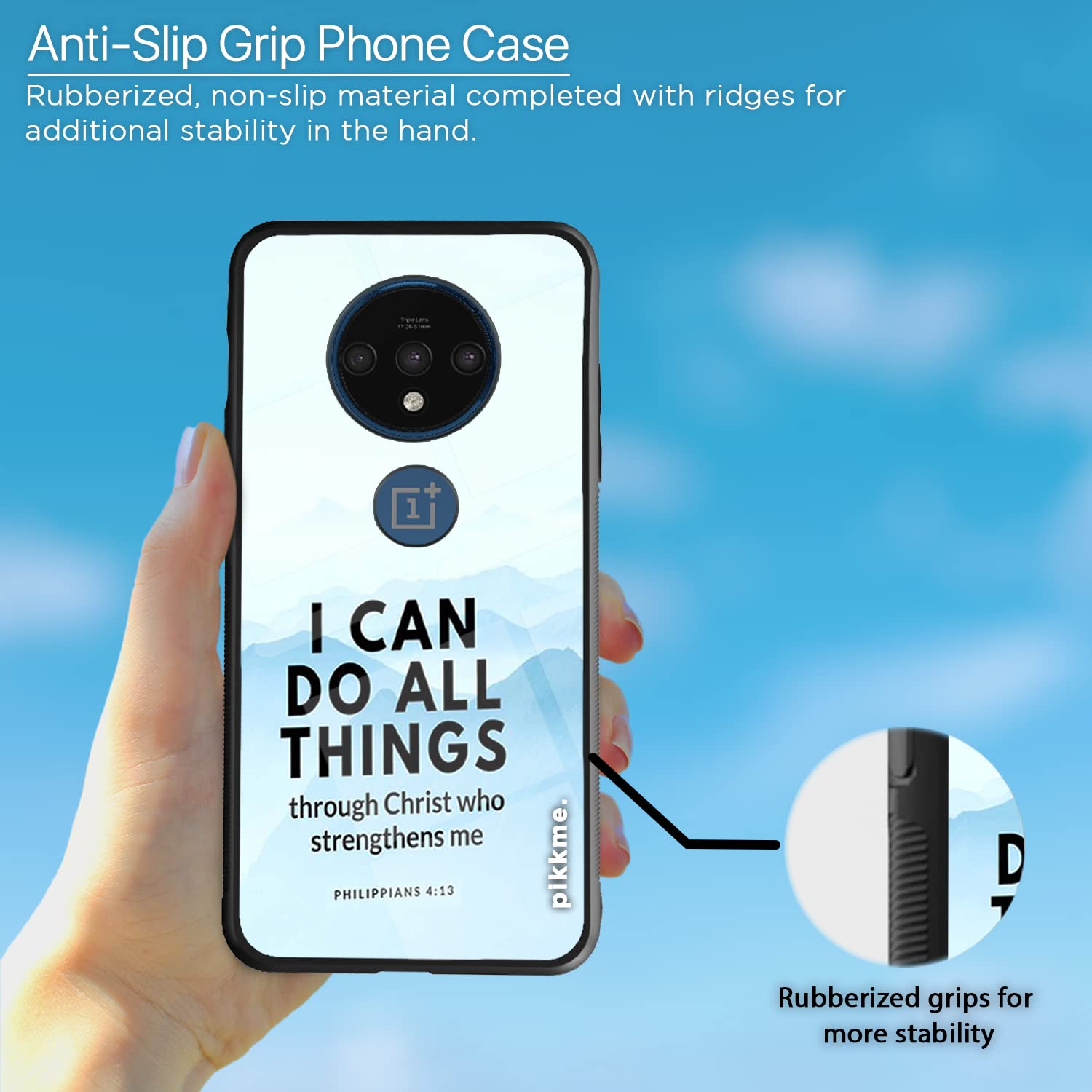 OnePlus 7T Hybrid phone cover by Pikkme – photo 5