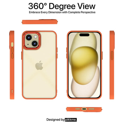 Pikkme iPhone 15 Plus Chrome orange mobile cover – photo 2