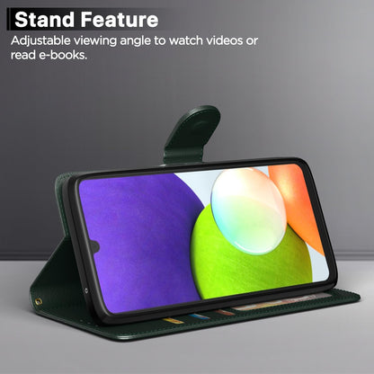 Pikkme Samsung A22/F42 5G green flip cover – photo 3