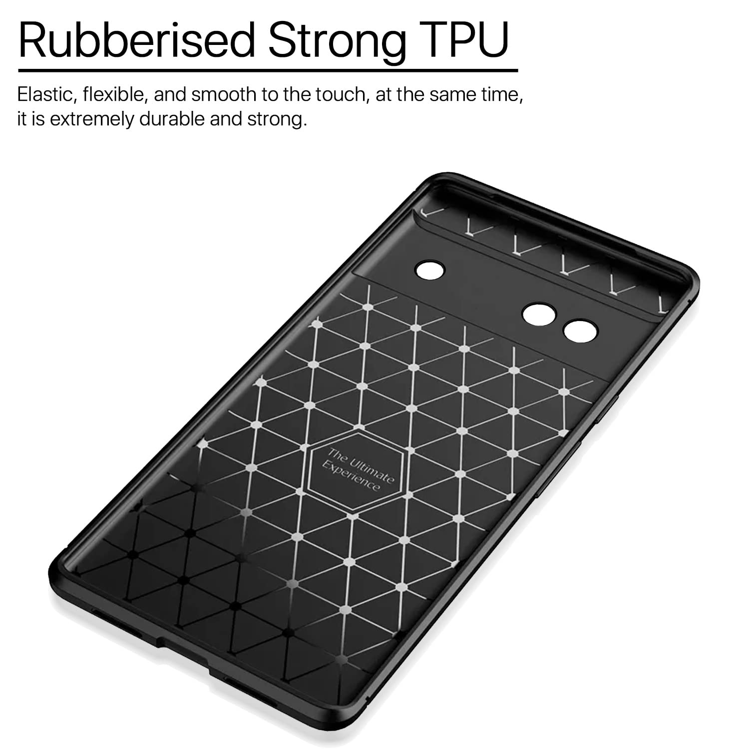 Black Carbon back cover for Google Pixel 6A – Pikkme – photo 6