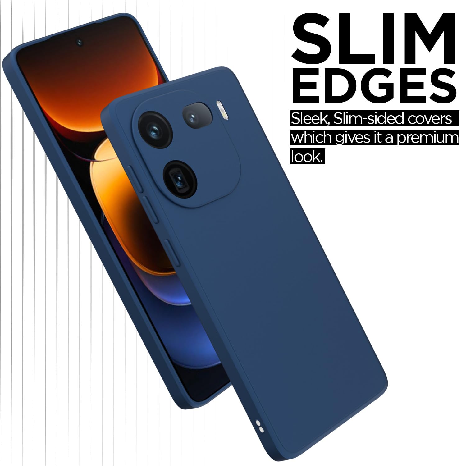 Pikkme iQOO 12 5G blue mobile cover – photo 6