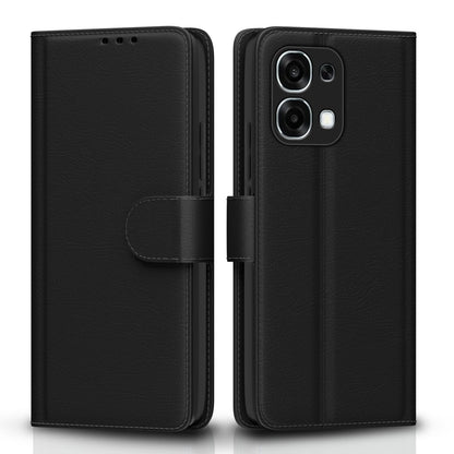 Pikkme black Wallet wallet flip cover for Oppo F31/F33 5G