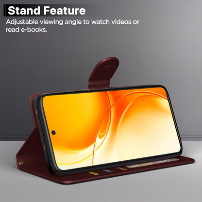 Brown Wallet mobile flip cover for Realme P4 Power 5G – Pikkme – photo 3