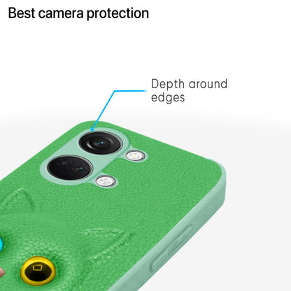 Pikkme green Cat mobile back cover for OnePlus Nord 3 5G – photo 6