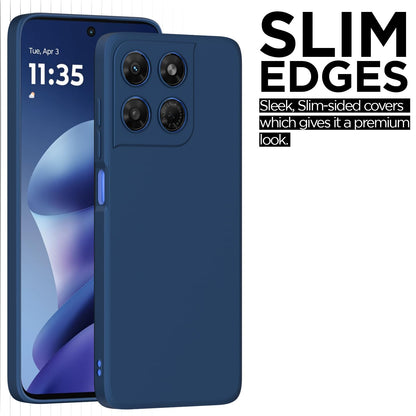 Moto G37 Power 5G Matte back cover in blue by Pikkme – photo 6