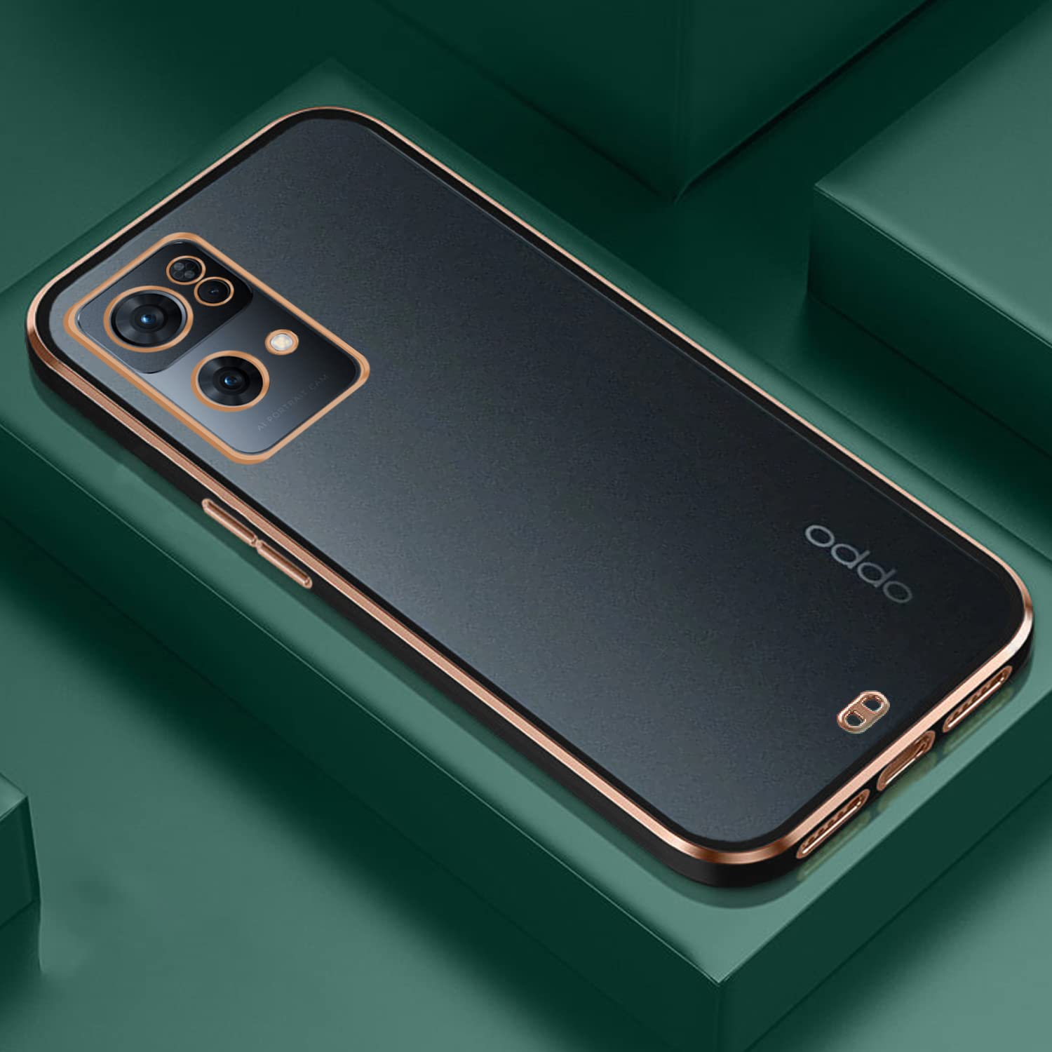 Pikkme Oppo Reno 7 Pro 5G black mobile back cover – photo 6