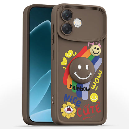 Pikkme Oppo F33 Pro 5G brown mobile cover