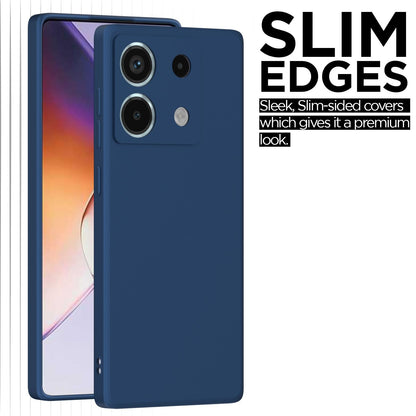 Redmi Note 13 Pro 5G Matte mobile cover in blue by Pikkme – photo 7