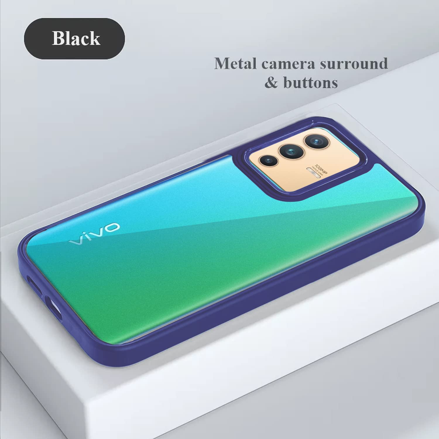 Pikkme purple Chrome mobile cover for Vivo V23 Pro 5G – photo 6