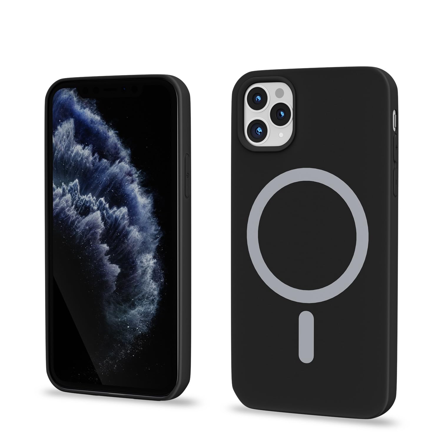 Black back cover for iPhone 11 Pro Max – Pikkme
