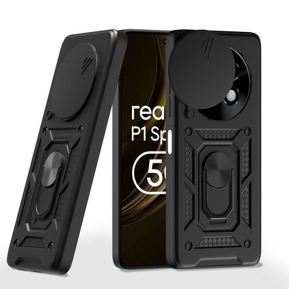 Pikkme Realme 13 Plus 5G/P1 black mobile back cover