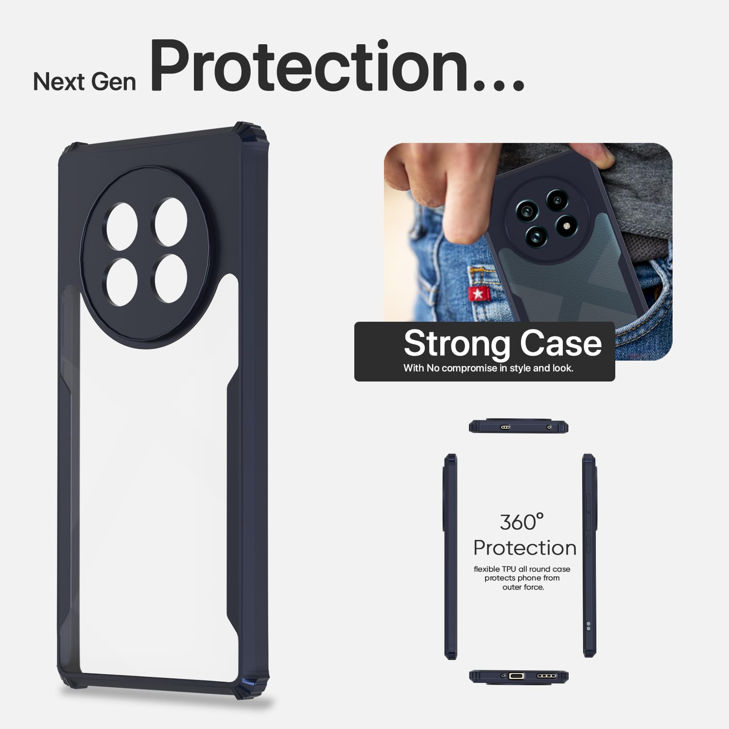 Pikkme Realme 13 Pro/13 Pro Plus 5G blue mobile cover – photo 6