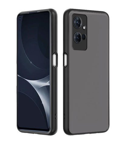 Pikkme black Hybrid mobile cover for Realme 9i