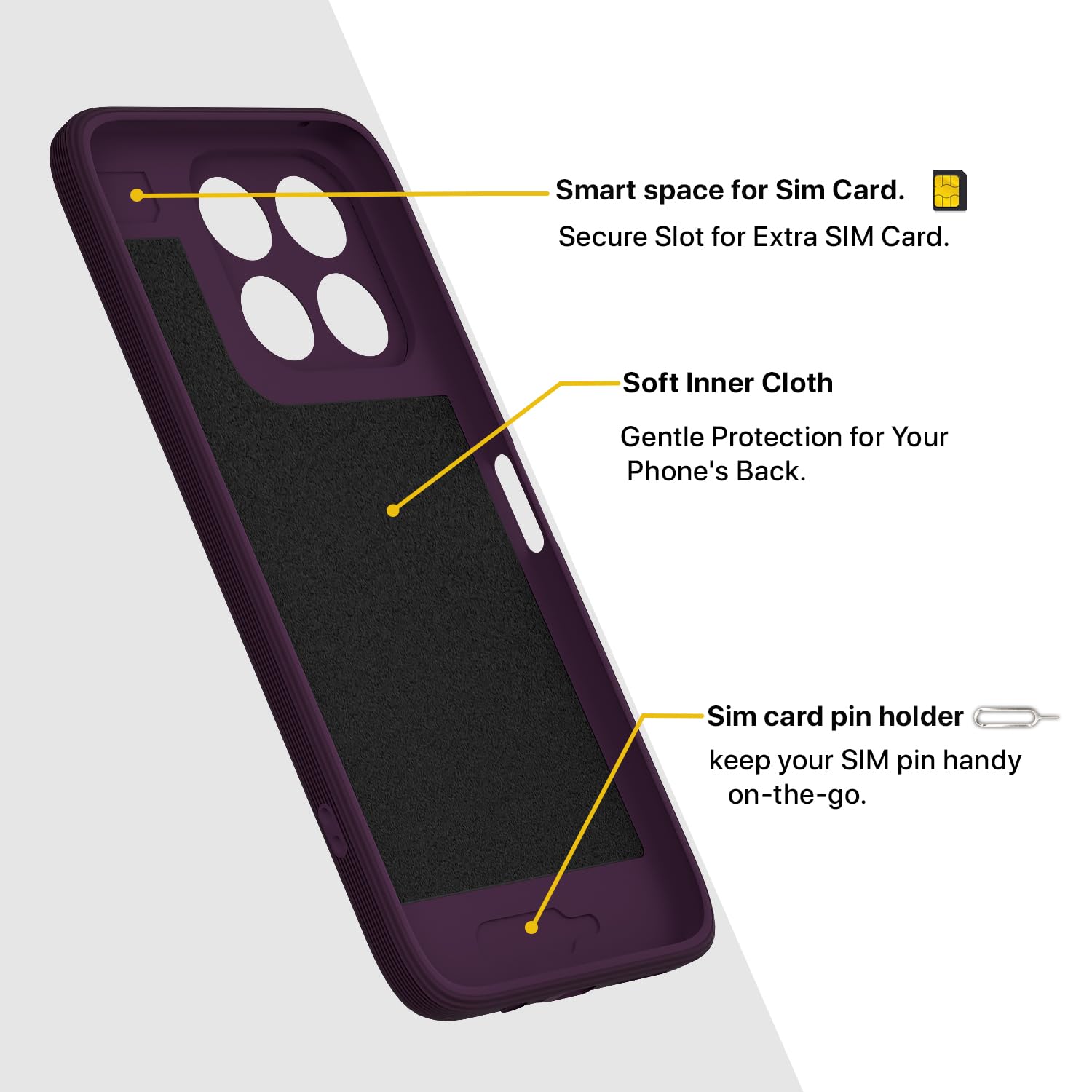 Pikkme Moto G37 Power 5G purple phone cover – photo 6