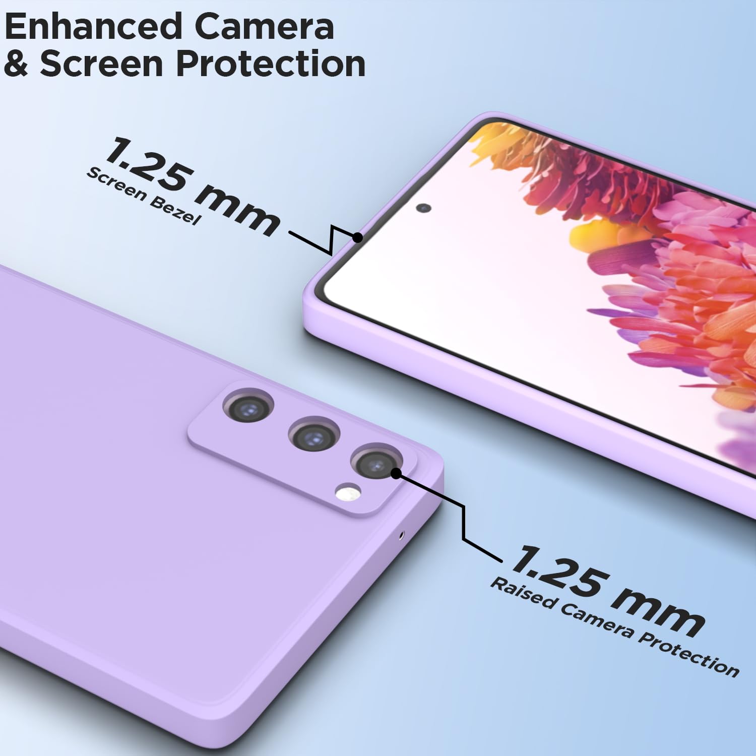 Pikkme purple Matte mobile cover for Samsung S20 FE/S20 FE 5G – photo 2