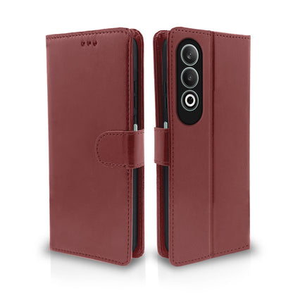 Pikkme Oppo K12x 5G Wallet brown flip cover