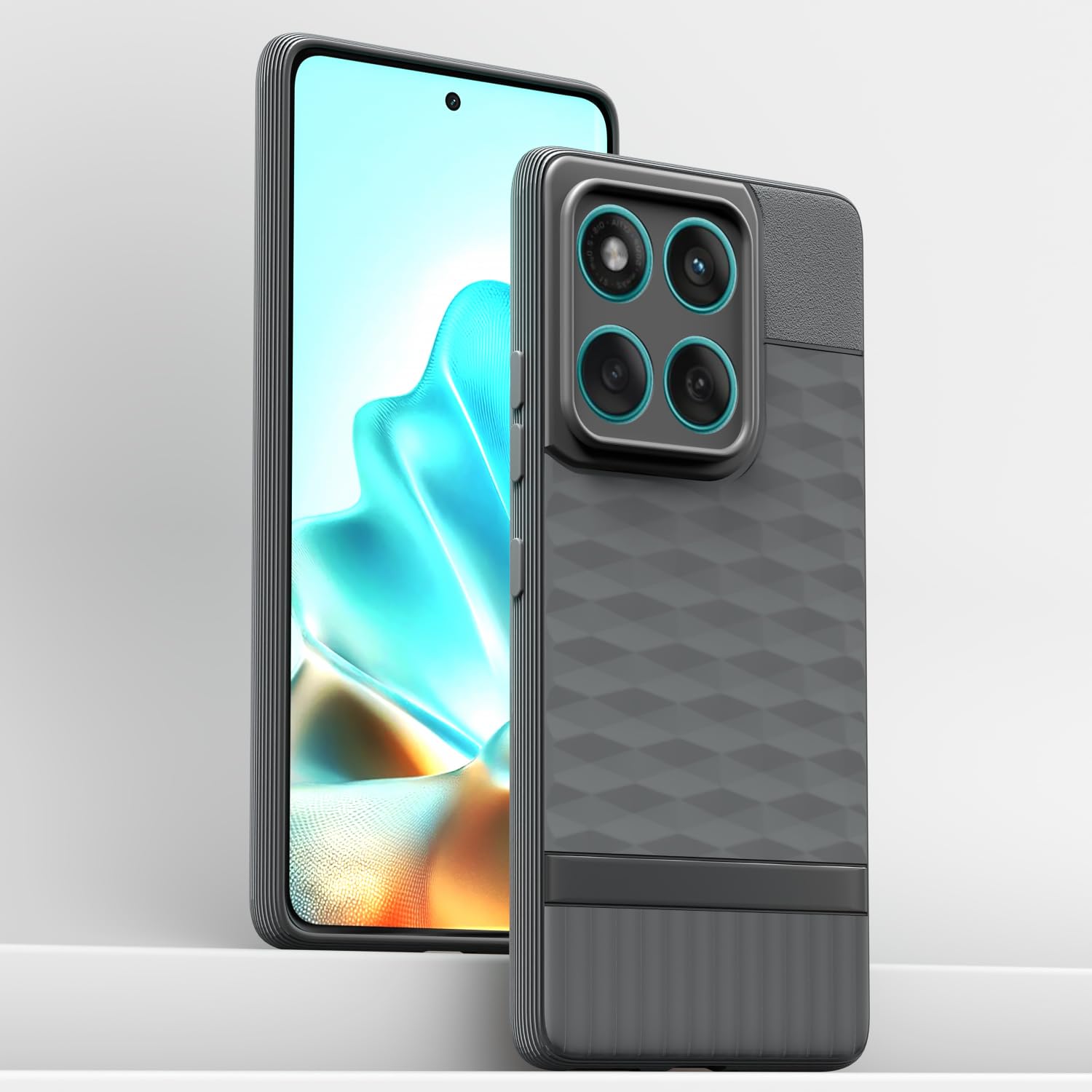 Pikkme grey mobile back cover for Moto Edge 60/Edge 60 Fusion 5G – photo 2