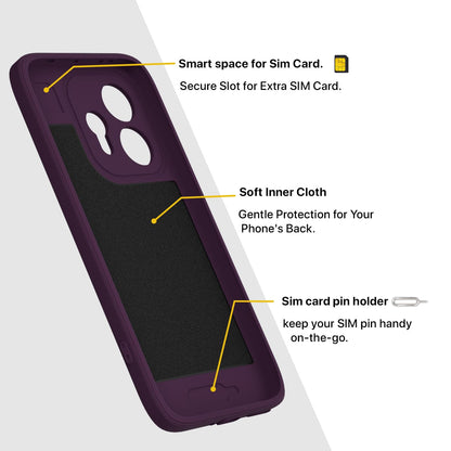 Pikkme Oppo Reno 15 5G purple mobile cover – photo 6