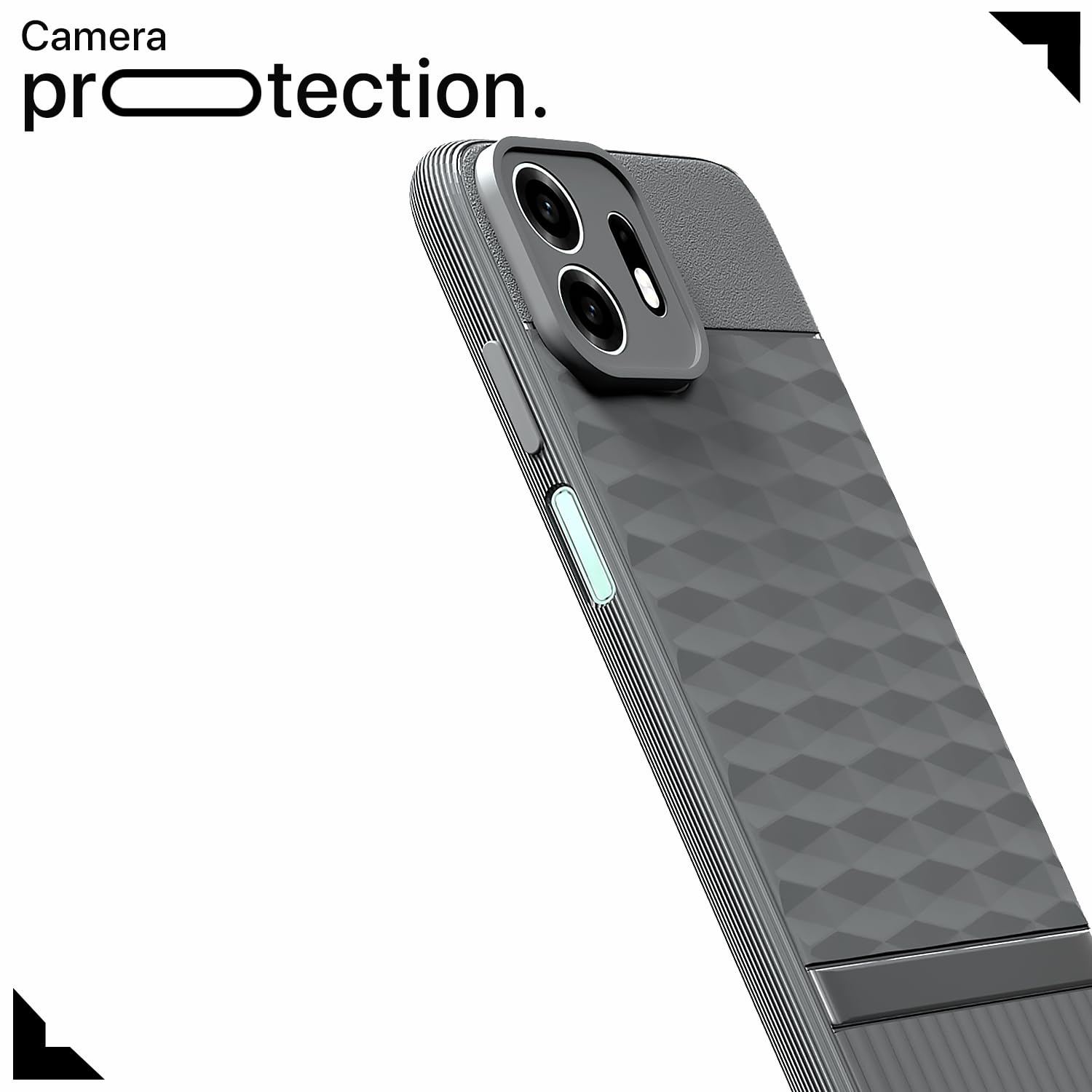 OnePlus N6 5G back cover in grey by Pikkme – photo 5