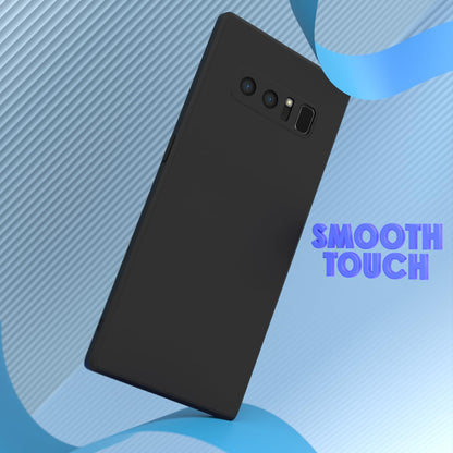 Pikkme black Liquid Silicone phone cover for Samsung Note 8 – photo 7