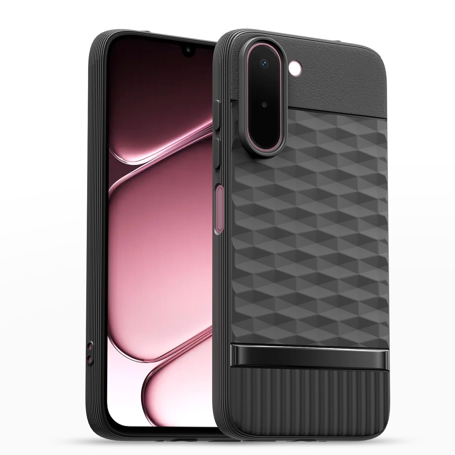 OnePlus N6x Gencase phone cover in black by Pikkme