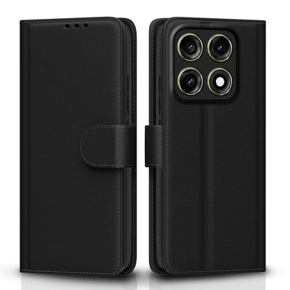Moto Edge 70 Pro 5G Wallet mobile flip cover in black by Pikkme