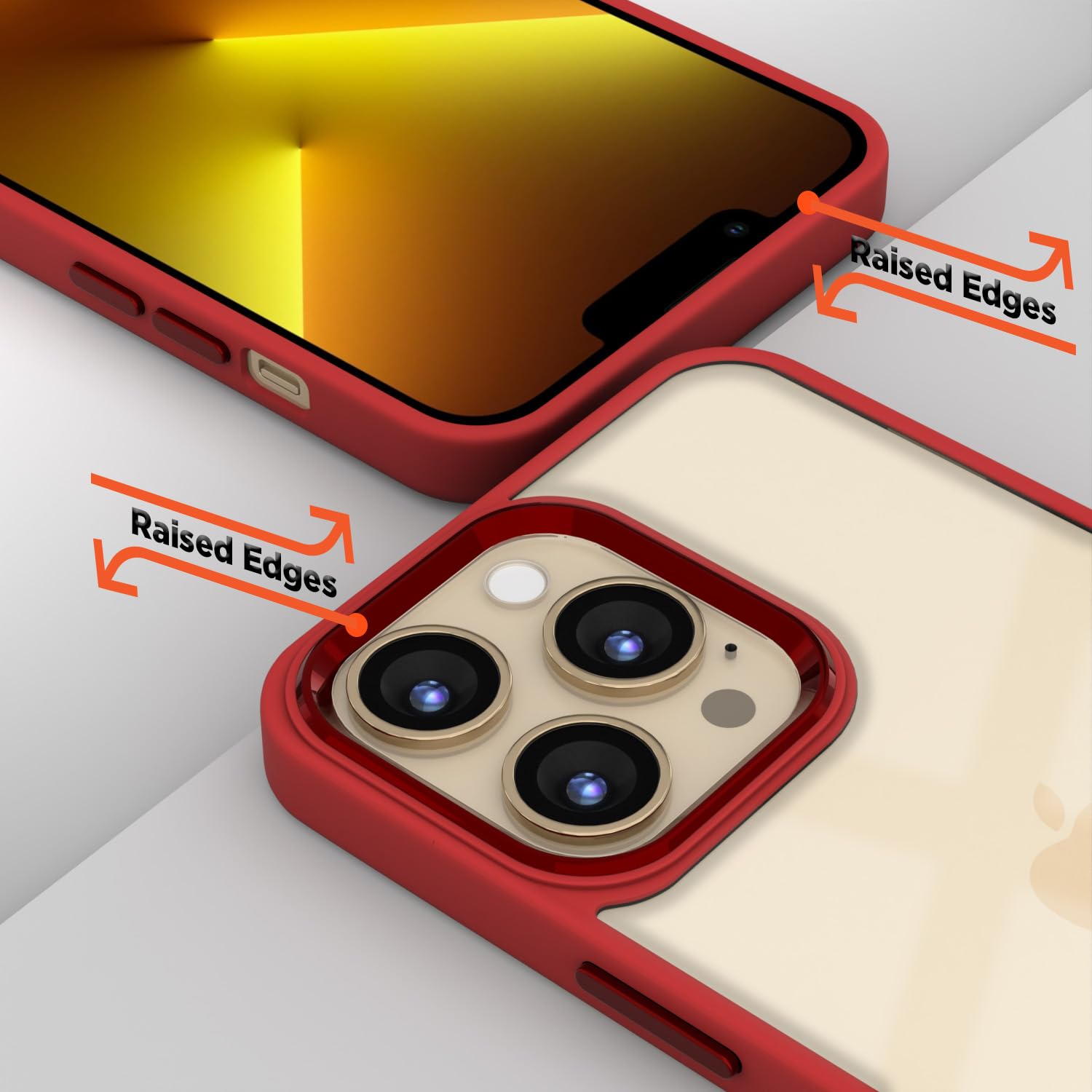 Pikkme iPhone 13 Pro Max red mobile cover – photo 7