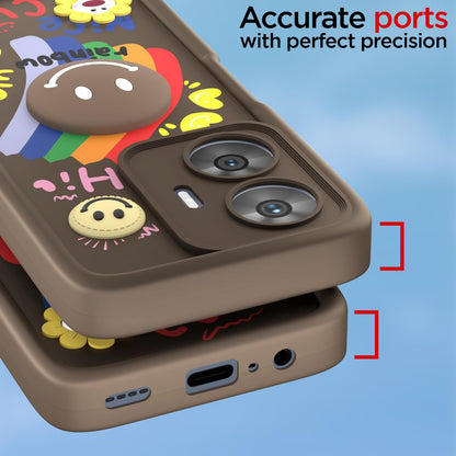 Pikkme brown mobile back cover for Realme Narzo N55/C55 – photo 4